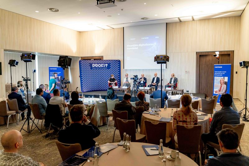 Conferința EU FUNDS Profit.ro  FirstBank  și  Visa - Finanțăm digitalizarea României - Focus Brașov - Ediția a II-a