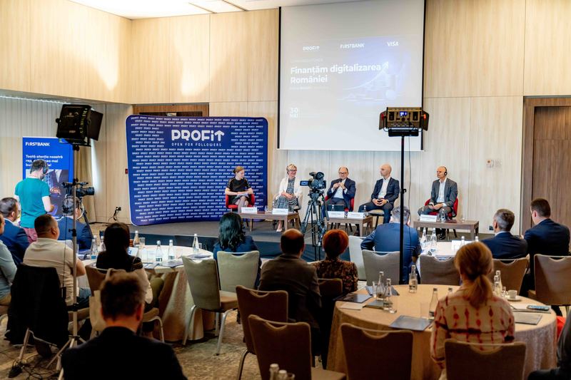Conferința EU FUNDS Profit.ro  FirstBank  și  Visa - Finanțăm digitalizarea României - Focus Brașov - Ediția a II-a