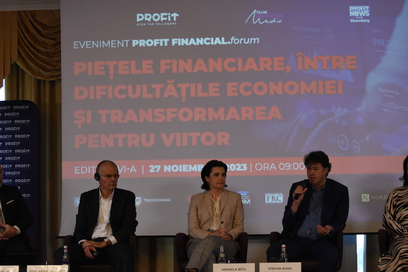Eveniment Profit Financial.forum - Piețele financiare, între dificultățile economiei și transformarea pentru viitor - Ediția a VI-a