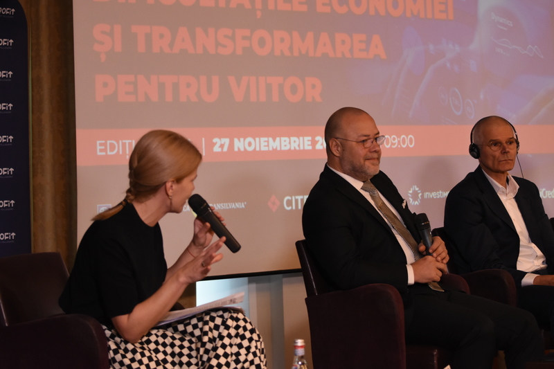 Eveniment Profit Financial.forum - Piețele financiare, între dificultățile economiei și transformarea pentru viitor - Ediția a VI-a