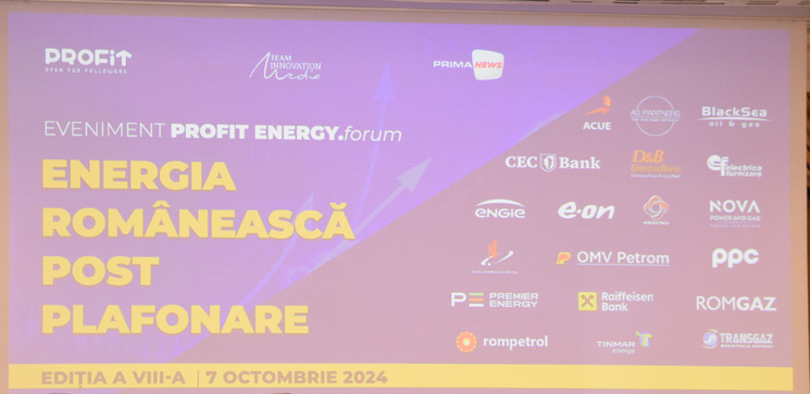 Eveniment Profit Energy.forum - Energia românească post-plafonare - Ediția a VIII-a