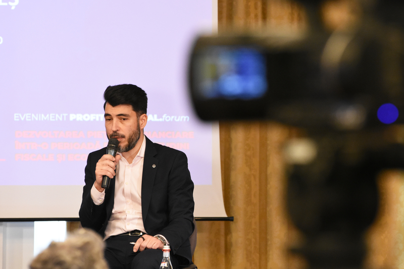 ​Eveniment Profit Financial.forum - Dezvoltarea piețelor financiare într-o perioadă de incertitudini fiscale și economice - Ediția a VII-a