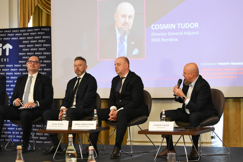 ​Eveniment Profit Financial.forum - Dezvoltarea piețelor financiare într-o perioadă de incertitudini fiscale și economice - Ediția a VII-a