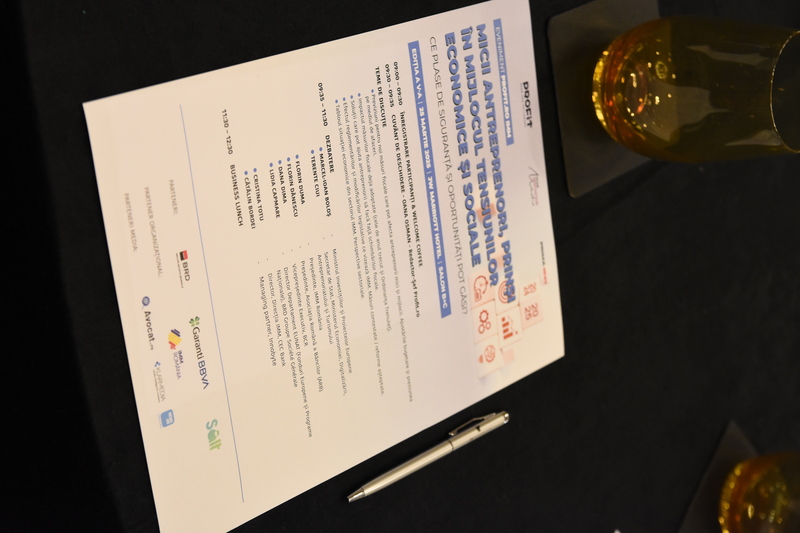 Eveniment Profit.ro IMM – Micii antreprenori, prinși în mijlocul tensiunilor economice și sociale - Ediția a V-a