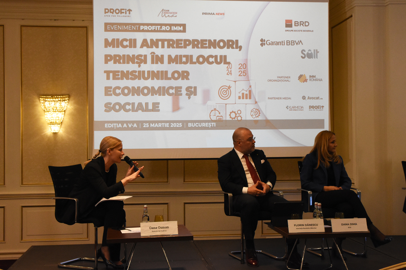 Eveniment Profit.ro IMM – Micii antreprenori, prinși în mijlocul tensiunilor economice și sociale - Ediția a V-a