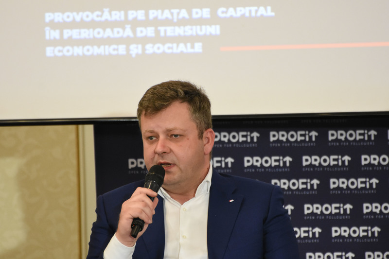 Eveniment Profit Piața de Capital.forum<br/>Provocări pe piața de capital în perioadă de tensiuni economice și sociale  - Ediția a V-a