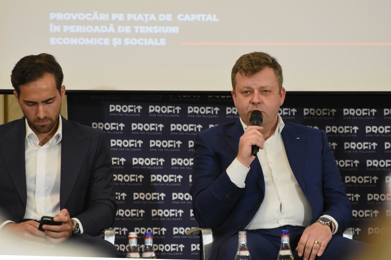 Eveniment Profit Piața de Capital.forum<br/>Provocări pe piața de capital în perioadă de tensiuni economice și sociale  - Ediția a V-a
