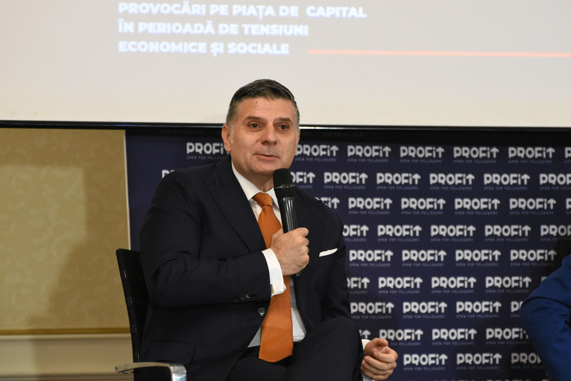 Eveniment Profit Piața de Capital.forum<br/>Provocări pe piața de capital în perioadă de tensiuni economice și sociale  - Ediția a V-a