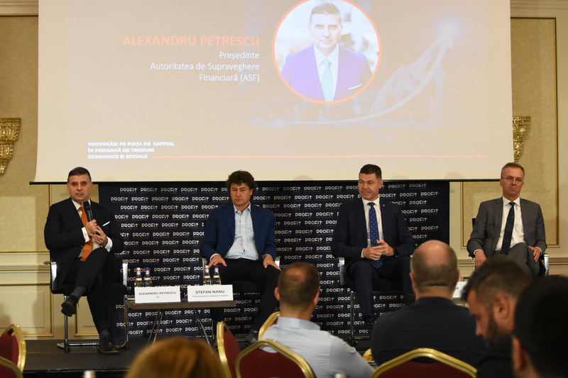Eveniment Profit Piața de Capital.forum<br/>Provocări pe piața de capital în perioadă de tensiuni economice și sociale  - Ediția a V-a