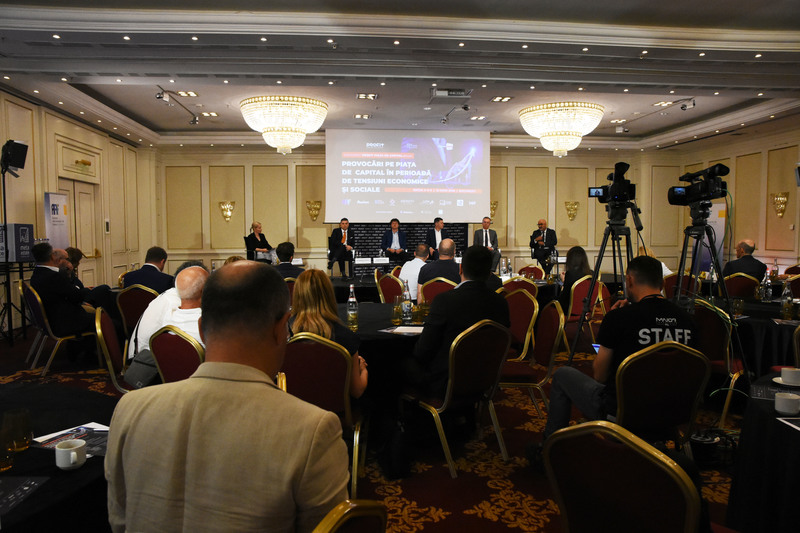 Eveniment Profit Piața de Capital.forum<br/>Provocări pe piața de capital în perioadă de tensiuni economice și sociale  - Ediția a V-a