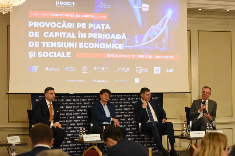Eveniment Profit Piața de Capital.forum<br/>Provocări pe piața de capital în perioadă de tensiuni economice și sociale  - Ediția a V-a