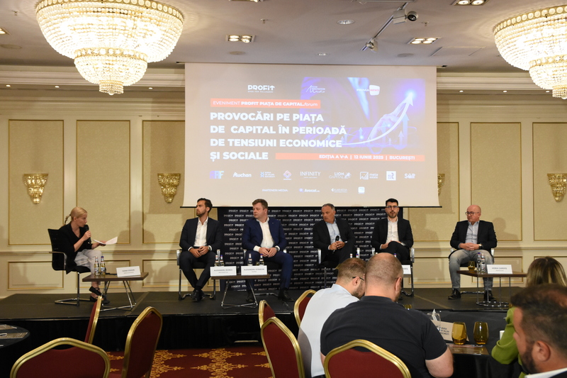Eveniment Profit Piața de Capital.forum<br/>Provocări pe piața de capital în perioadă de tensiuni economice și sociale  - Ediția a V-a