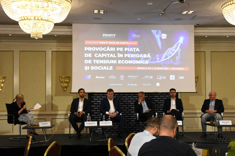 Eveniment Profit Piața de Capital.forum<br/>Provocări pe piața de capital în perioadă de tensiuni economice și sociale  - Ediția a V-a