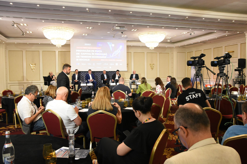 Eveniment Profit Piața de Capital.forum<br/>Provocări pe piața de capital în perioadă de tensiuni economice și sociale  - Ediția a V-a