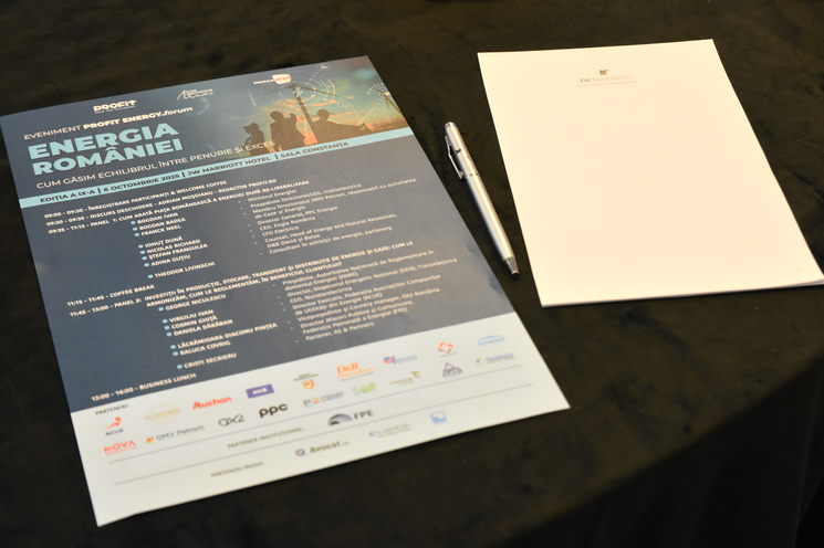 Eveniment Profit Energy.forum - Energia României - Cum găsim echilibrul între penurie și exces - Ediția a IX-a