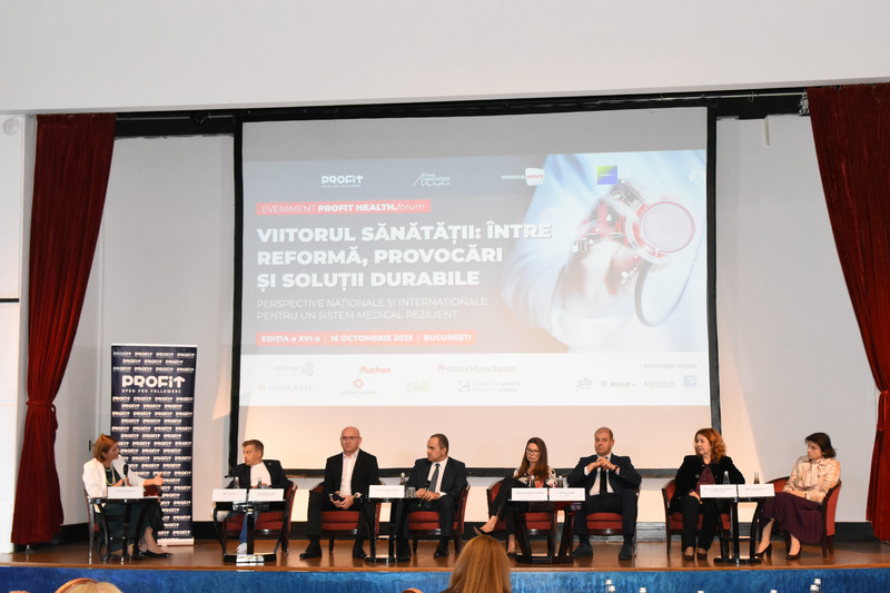 Eveniment Profit Health.forum - Viitorul sănătății: între reformă, provocări și soluții durabile - Ediția a XVI-a