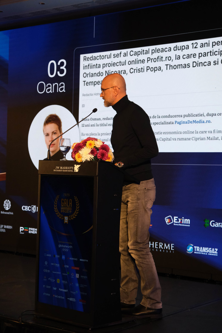 Gala aniversară - 10 ANI de "Povești cu profit... made in Romania" 2025
