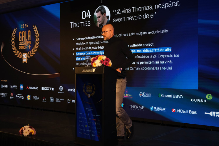 Gala aniversară - 10 ANI de "Povești cu profit... made in Romania" 2025
