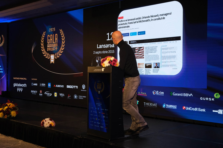 Gala aniversară - 10 ANI de "Povești cu profit... made in Romania" 2025
