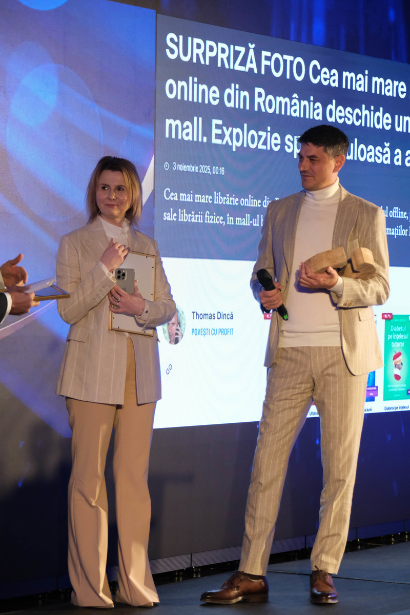 Gala aniversară - 10 ANI de "Povești cu profit... made in Romania" 2025
