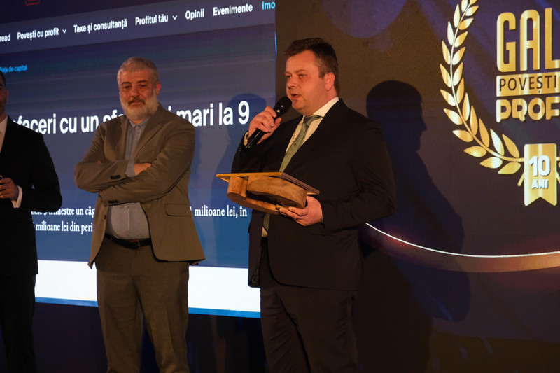 Gala aniversară - 10 ANI de "Povești cu profit... made in Romania" 2025
