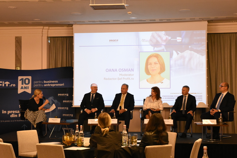 ​Eveniment Profit Financial.forum - Provocări pentru piețele financiare într-o economie marcată de dezechilibre macro și presiuni fiscale - Ed. a VIII-a