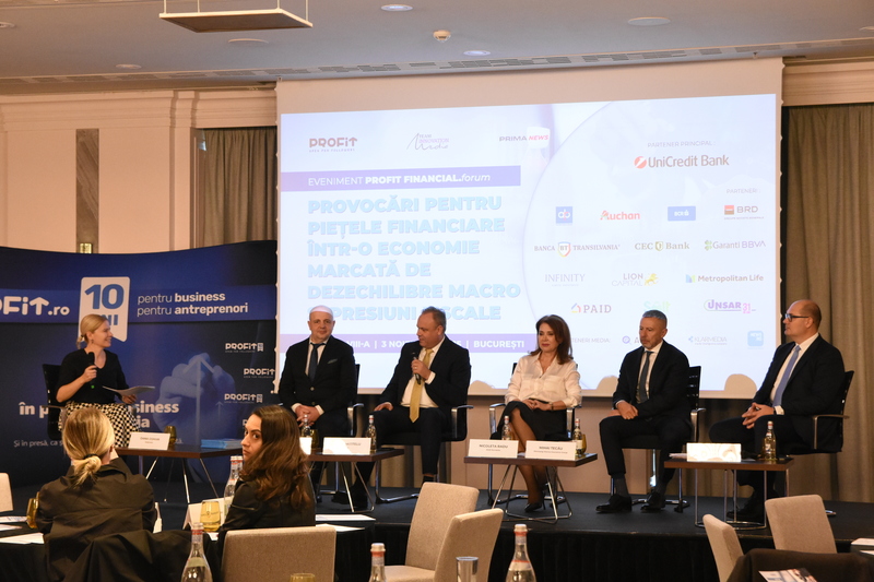 ​Eveniment Profit Financial.forum - Provocări pentru piețele financiare într-o economie marcată de dezechilibre macro și presiuni fiscale - Ed. a VIII-a