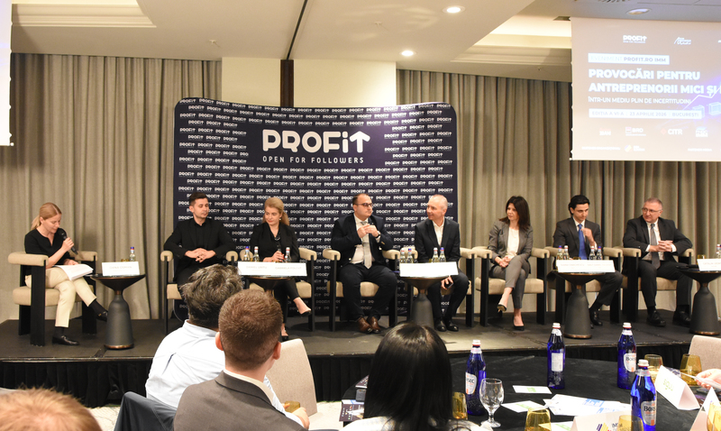 Eveniment Profit.ro IMM – Provocări pentru antreprenorii mici și mijlocii într-un mediu plin de incertitudini - Ediția a VI-a