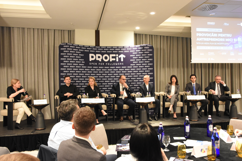 Eveniment Profit.ro IMM – Provocări pentru antreprenorii mici și mijlocii într-un mediu plin de incertitudini - Ediția a VI-a