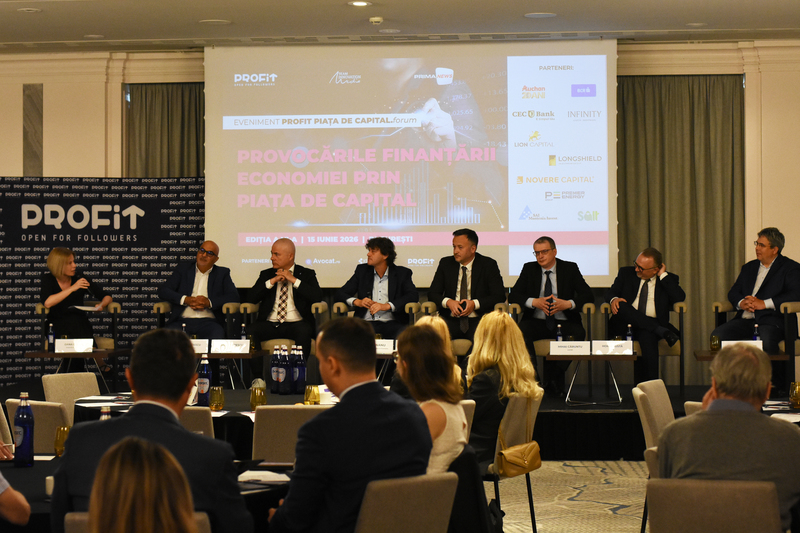 Eveniment Profit Piața de Capital.forum<br/>Provocările finanțării economiei prin piața de capital  - Ediția a VI-a
