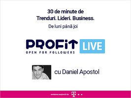 Profit.ro a lansat Profit Live, primul invitat a fost viceguvernatorul BNR Bogdan Olteanu