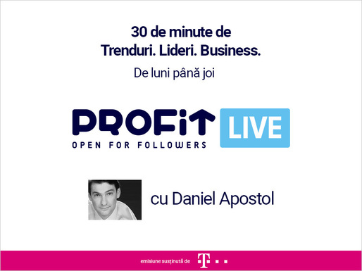 Profit.ro a lansat Profit Live, primul invitat a fost viceguvernatorul BNR Bogdan Olteanu