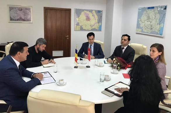 Întâlnire între ministrul Economiei, Nicolae Bădălău, și ambasadorul Turciei în România, Fusun Aramaz