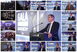 VIDEO&FOTO Profit.ro a premiat manageri de top și companii românești de succes, dar și un tânăr olimpic cu o poveste remarcabilă, la Gala Povești cu Profit... Made în România