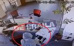 VIDEO Jaf la o bancă BRD. Câteva mii de euro furate după amenințarea casierei 