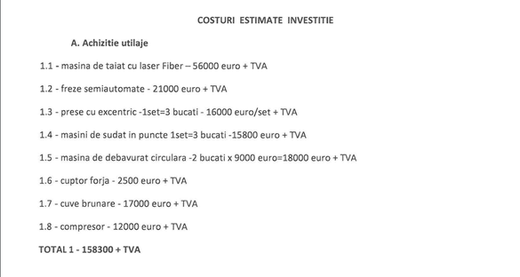 DOCUMENT Fabrica INOX SA Măgurele, cu un fost ministru cel mai mare acționar și șef CA, vrea să producă consumabile militare cu un investitor strategic, pentru refacerea stocurilor NATO după ajutorul dat Ucrainei