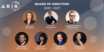 Asociația Română pentru Relația cu Investitorii anunță componența noului Consiliu Director, cu mandat de 2 ani