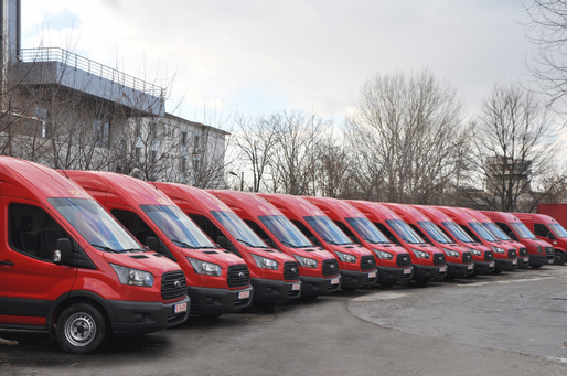 Poșta Română își mărește parcul auto cu 180 de autoutilitare marca Ford