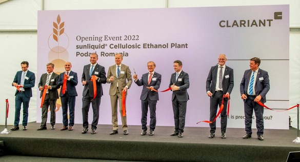 FOTO Elvețienii de la Clariant au deschis fabrica de bioetanol din Craiova. Noua fabrică va fi “emblematică” pentru întreg grupul