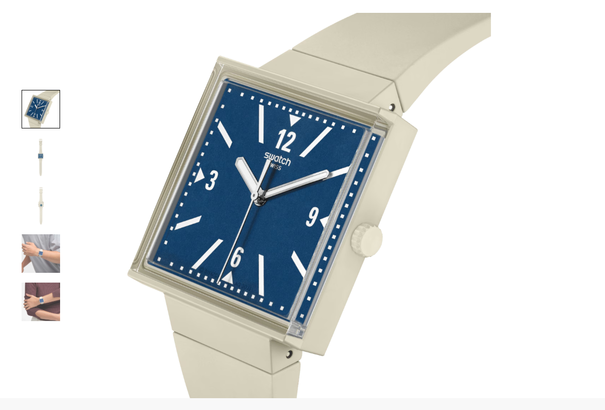 Swatch ironizează tarifele americane de 39% printr-un ceas cu cifre inversate