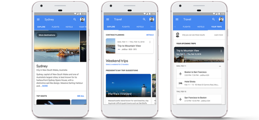 Biletele de avion și camerele la hotel pot fi rezervate direct din Google