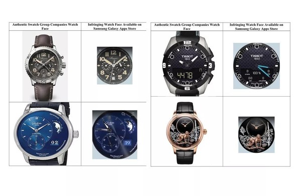 FOTO Swatch dă în judecată Samsung pentru copierea designului de cadrane ale ceasurilor sale