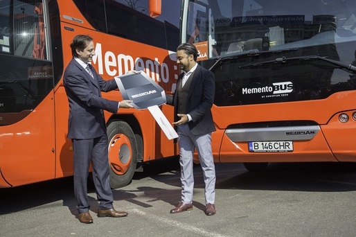 Christian Tour a plătit 3 mil. euro pe 10 autocare Neoplan pentru firma sa de transport Memento Bus