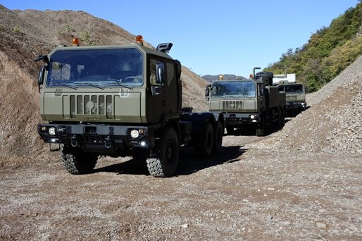 Producătorul italian Iveco trimite în România peste 170 de camioane militare 