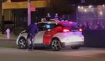 VIDEO Ce se întâmplă când poliția oprește o mașină fără șofer