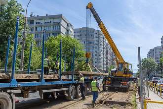 ANUNȚ Un nou șantier pentru modernizarea liniilor de tramvai în București. STB reorganizează de astăzi mai multe linii din zona de nord a Capitalei