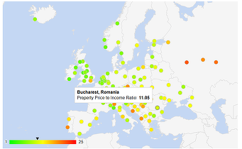 19 ani de venituri pentru a cumpăra o locuință. Cele mai puțin accesibile piețe imobiliare din Europa. Câți ani îți trebuie în București