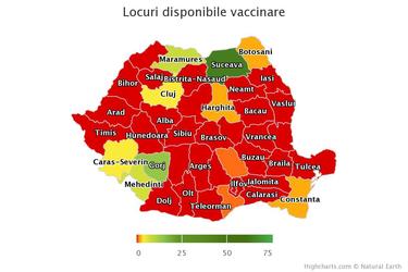Bătrânii și bolnavii cronici nu mai au niciun loc disponibil la programare pentru vaccin în 30 de județe
