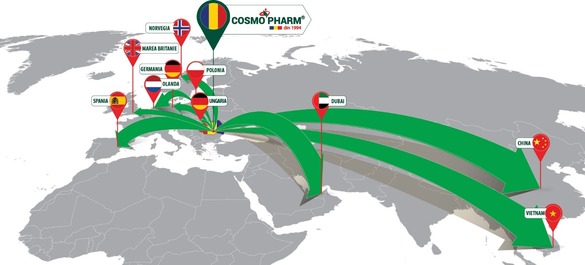 Cosmo Pharm: Exportăm excelența românească pe piața globală de sănătate 
