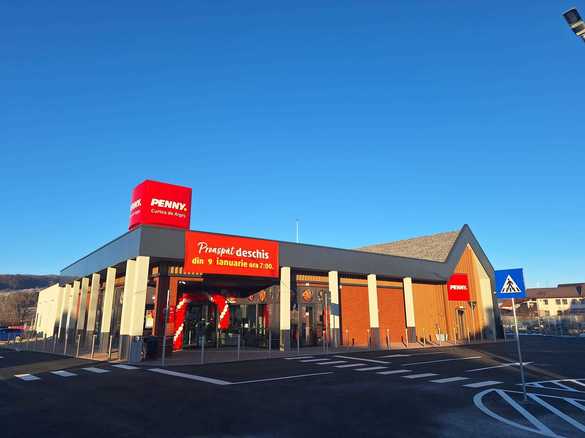 Penny continuă extinderea și deschide două noi magazine, în Curtea de Argeș și Fetești